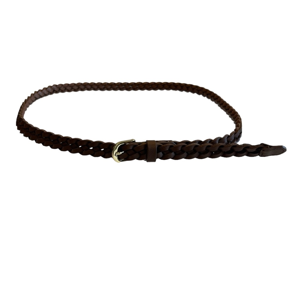 H&M women’s brown braided belt. Like new. Size small